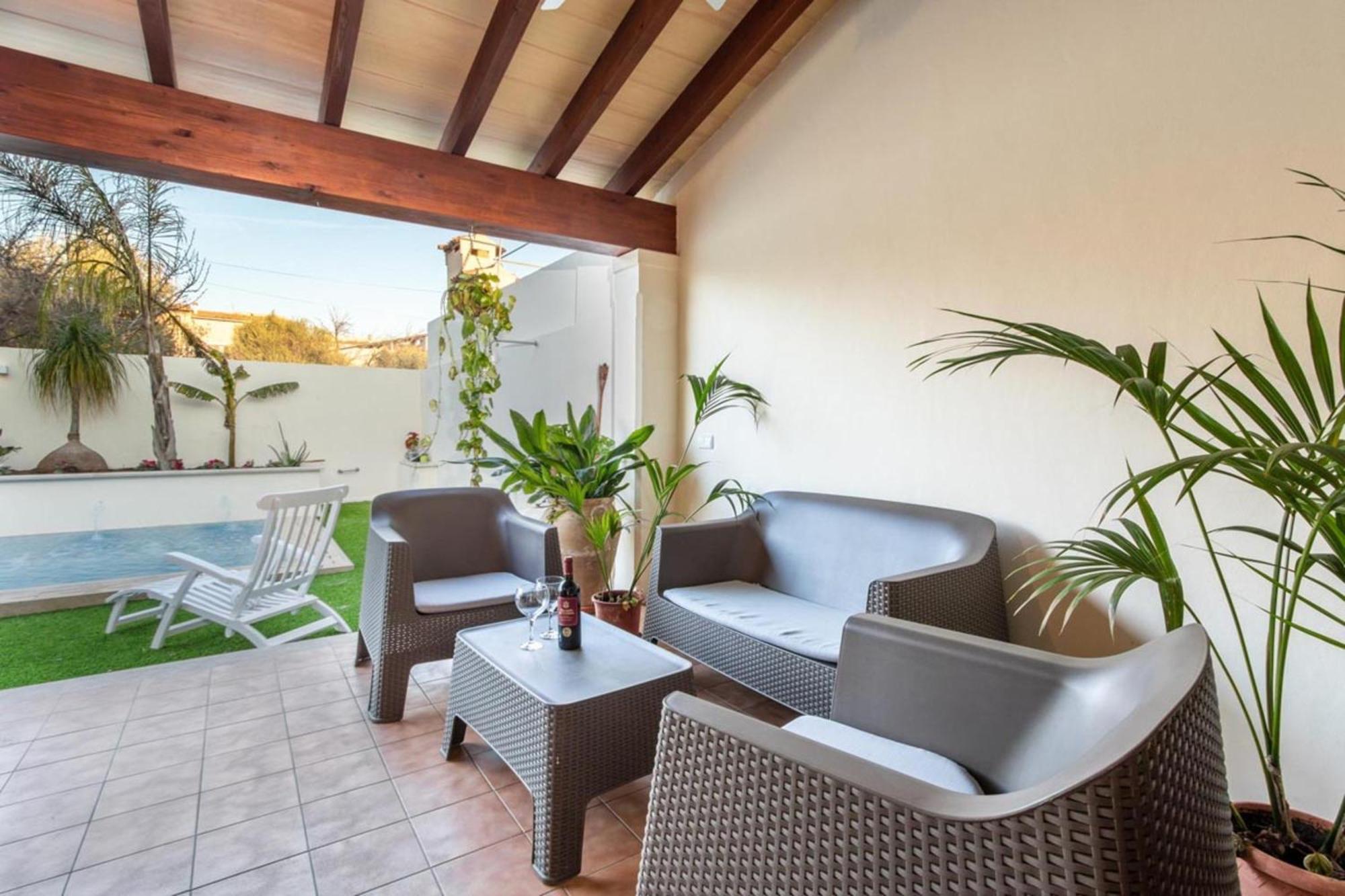 Beautiful Mallorca Villa - 3 Bedrooms - Villa Townhouse Memories - Walking Distance To Town Square And Private Pool - Consell Exterior photo